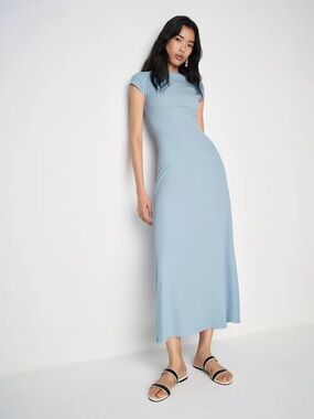 bardot knitted midi dress Embellished Bardot Knit Gown – Black